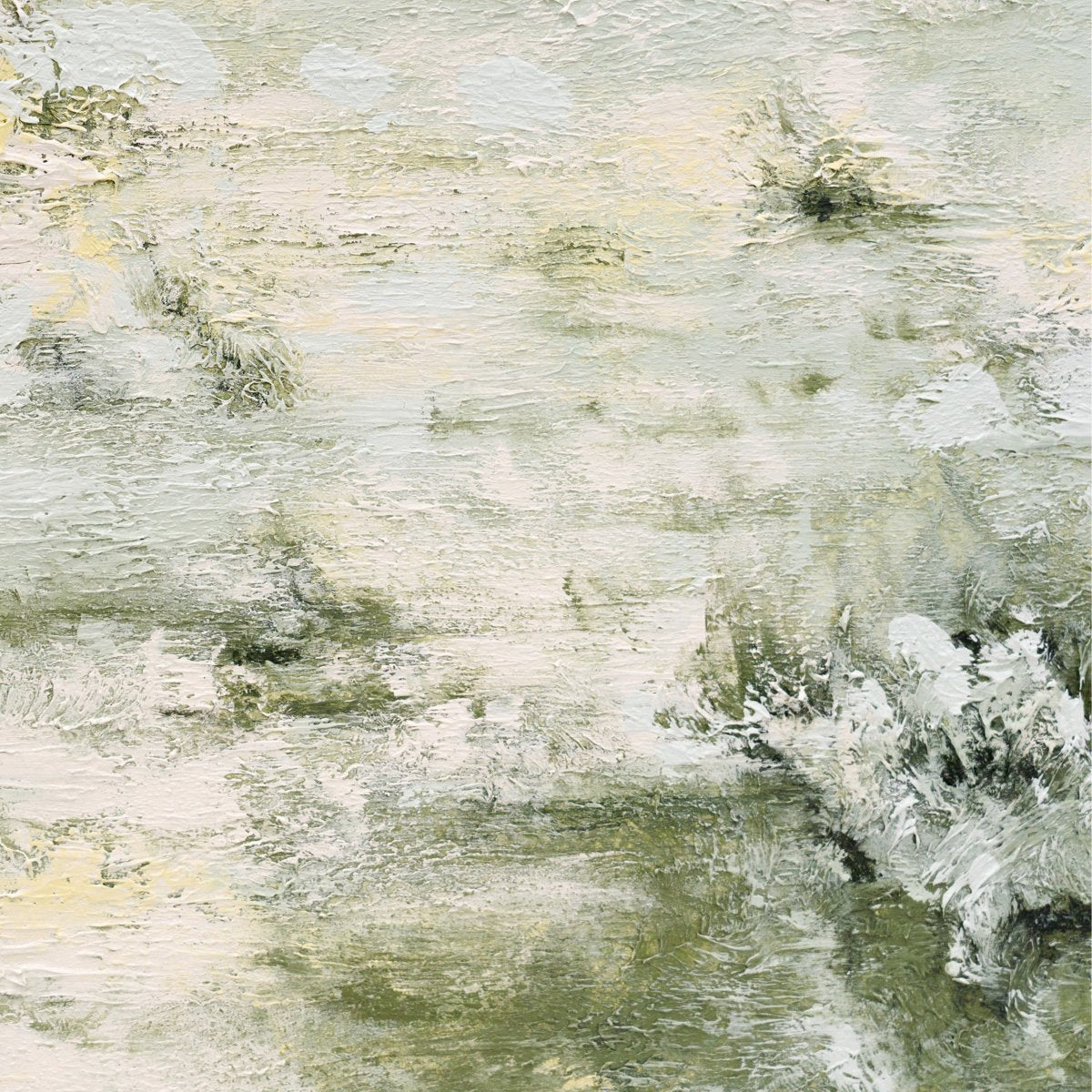 Whimsical Meadow 140x140cm Oil on Canvas Painting