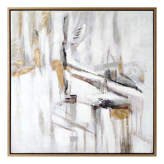 Serene Moments Series II  105x105cm Enhanced Canvas Print