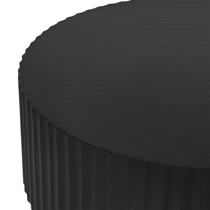Avery Oval Coffee Table - Black