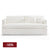 Birkshire 3 Seater Slip Cover Sofa - White Linen