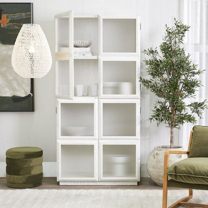 Demi Stool - Olive Velvet - OUTLET NSW