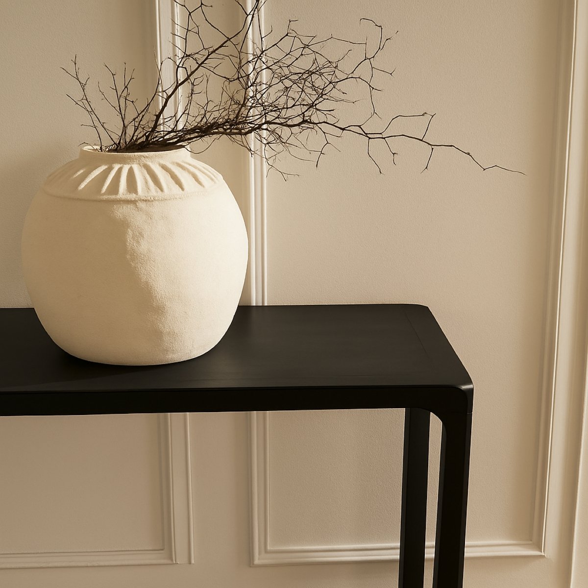 Cadie Console Table - Black
