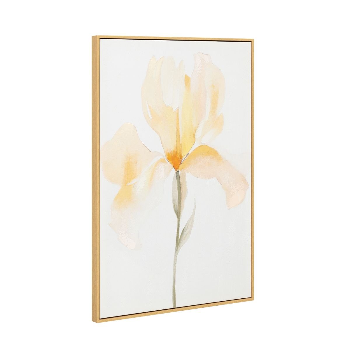 Soft Iris Set of Two Canvas Paintings – view 2