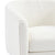 Kylie Arm Chair - White Boucle