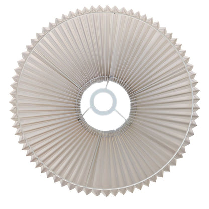 Anya Pleated Empire Shade - Small Off White