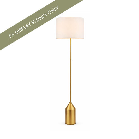 Breda Floor Lamp - Antique Brass - OUTLET NSW