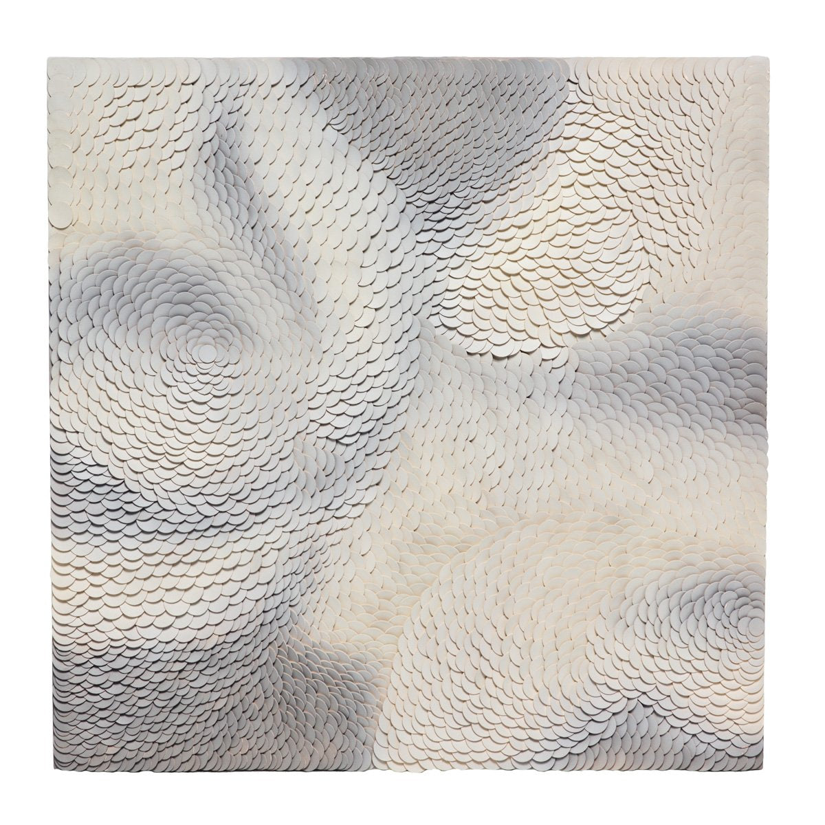 Flux 80x80cm Leather Wall Art
