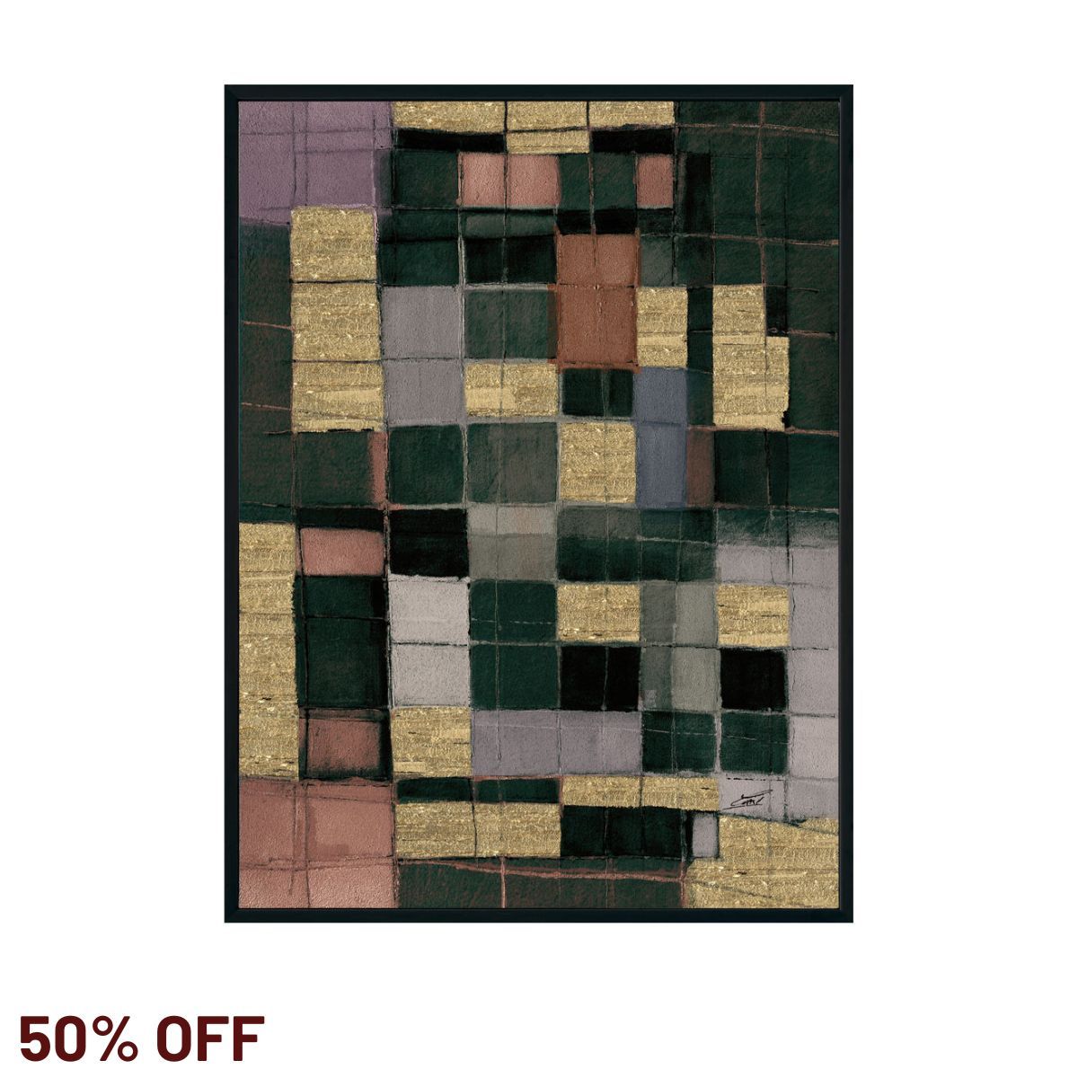 Rich Splendour Canvas Painting