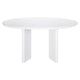 Montauk Round Dining Table - 1.5m White