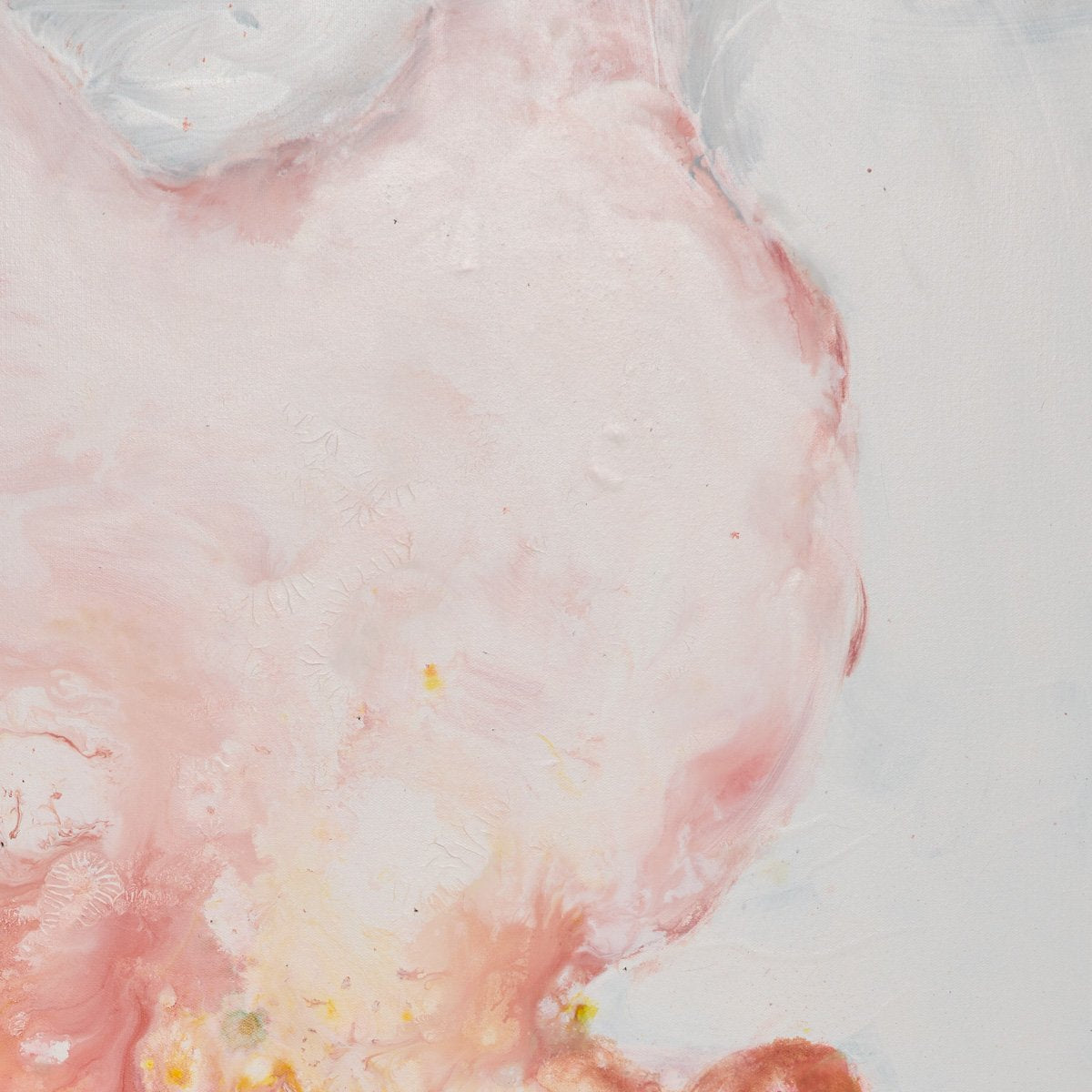 I'm Blushing Oil On Canvas Painting