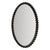 Esme Oval Wall Mirror - Black