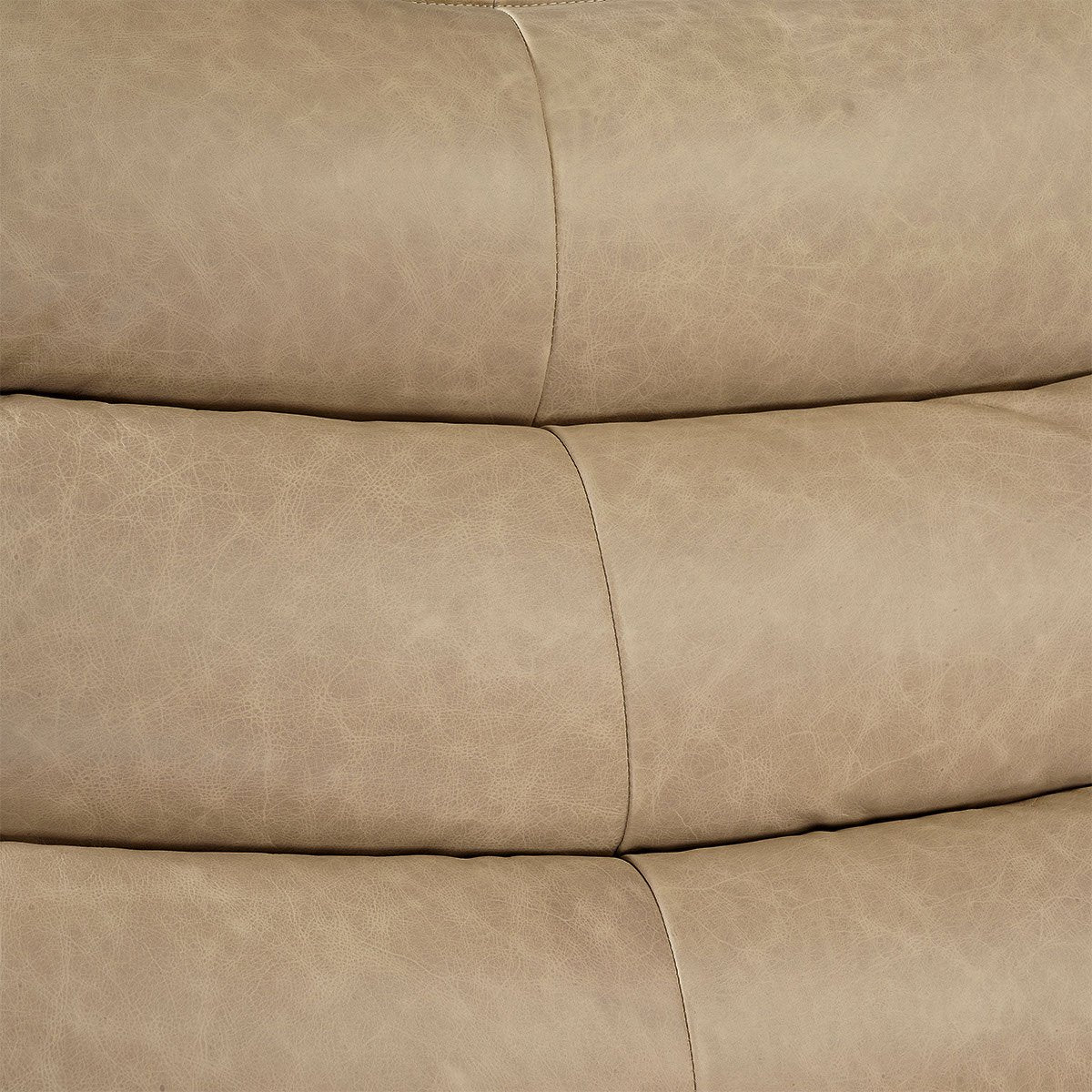Lusitano Recliner Chair - Cappuccino Cream Leather - OUTLET NSW