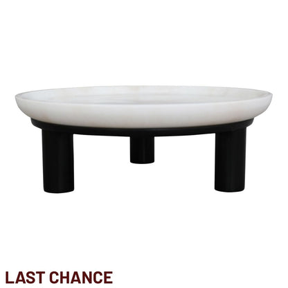 Eileen Footed Bowl - Small Black