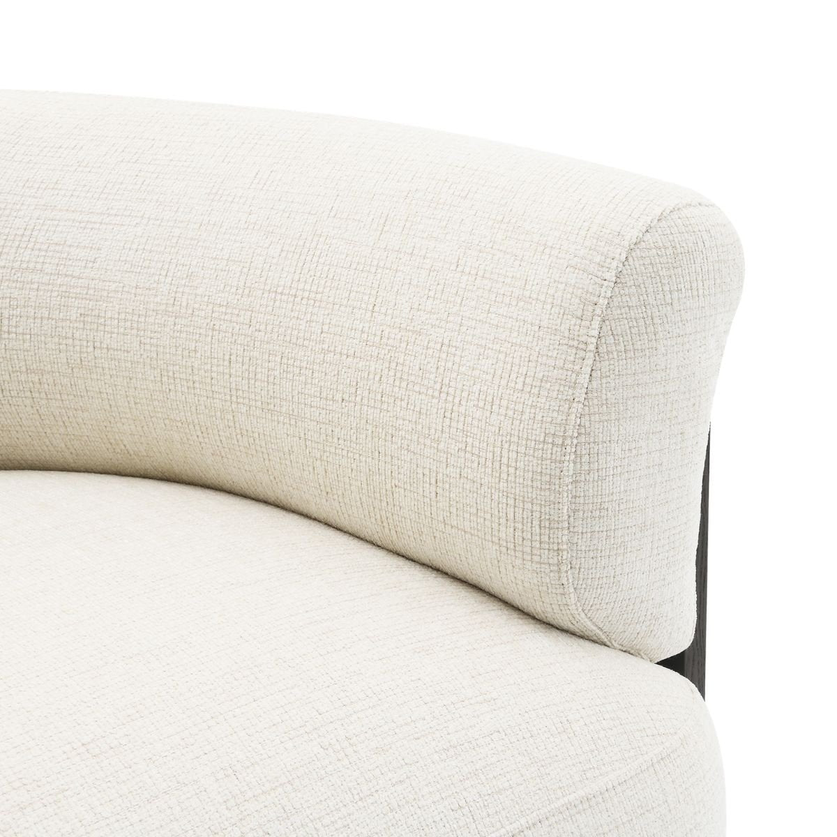 Arcadia Arm Chair - Ivory Chenille