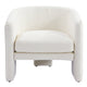 Kylie Arm Chair - White Boucle