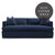 Birkshire 3 Seater Sofa SLIP COVER ONLY -  Navy Linen