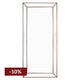 Zeta Floor Mirror - Antique Gold