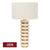 Juno Travertine Table Lamp