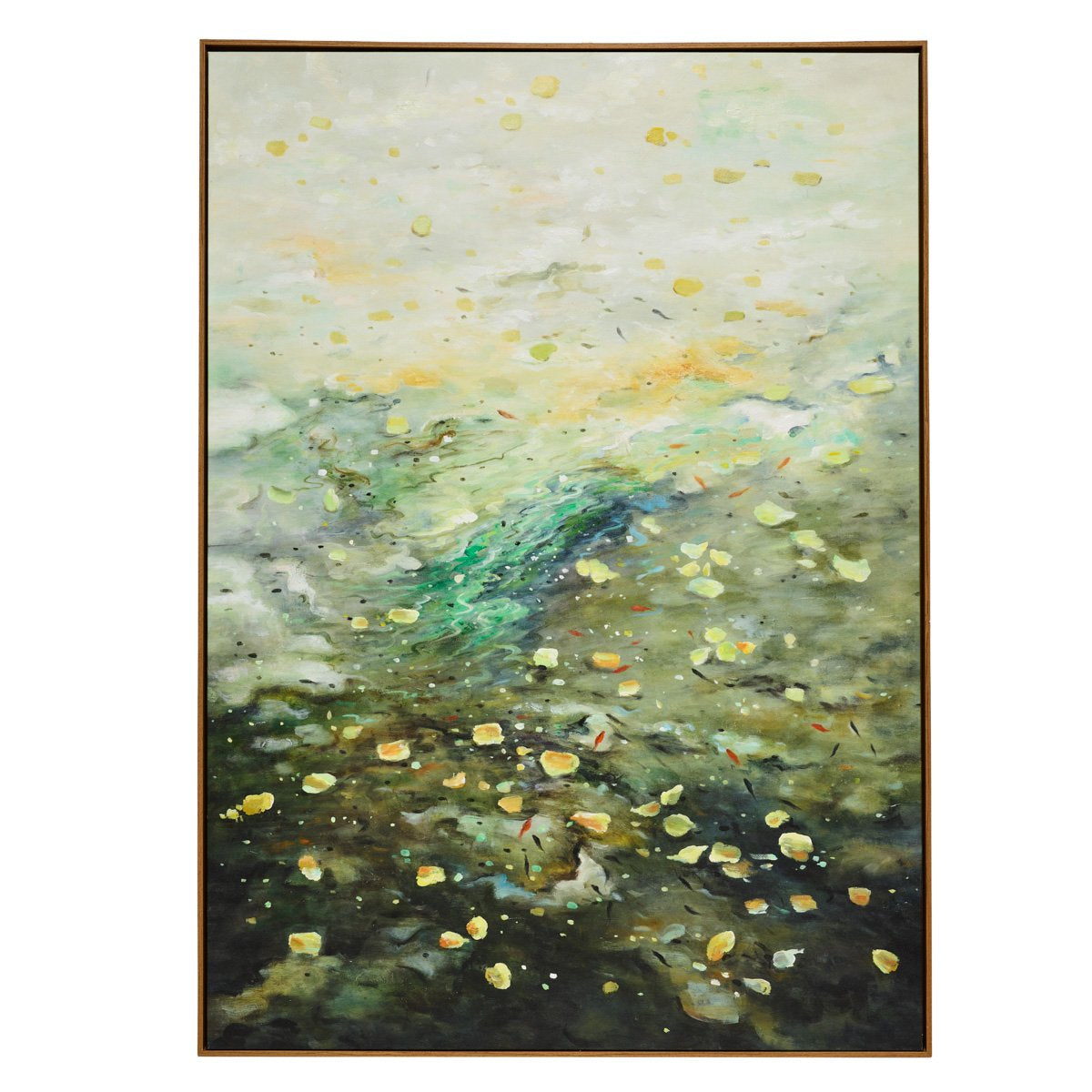 Falling Leaves 100x140cm Oil On Canvas Painting