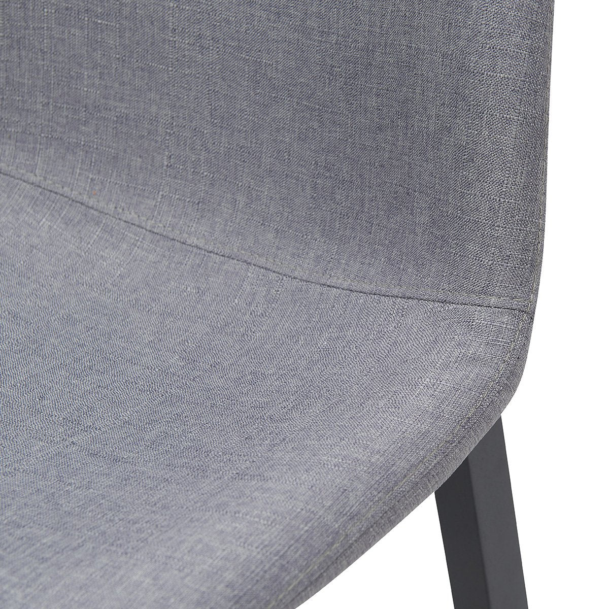 Jermaine Bar Stool Set of 2 - Stone Grey - OUTLET NSW