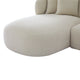 Greenwich 3 Seater Sofa w Left Chaise - Natural Chenille