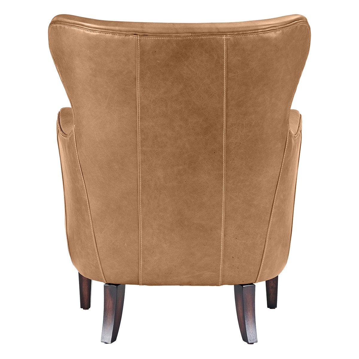 Marlon Arm Chair - Light Brown Leather