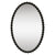 Esme Oval Wall Mirror - Black