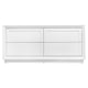 Balmain 4 Drawer Chest - White