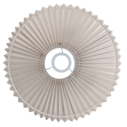 Anya Pleated Empire Shade - Medium Off White