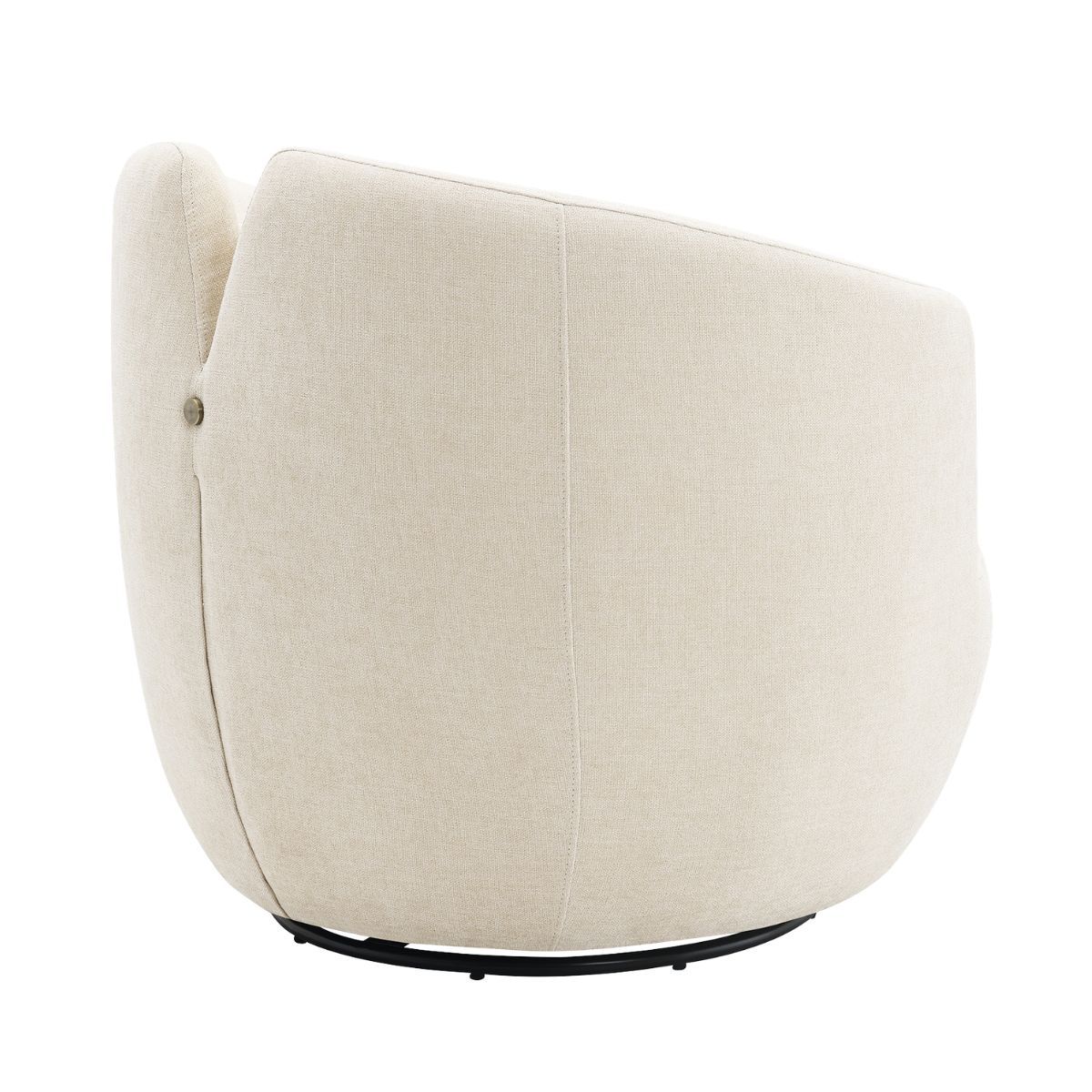 Pasadena Swivel Arm Chair - Ecru