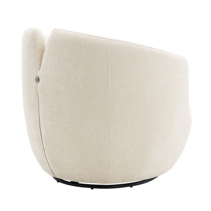 Pasadena Swivel Arm Chair - Ecru