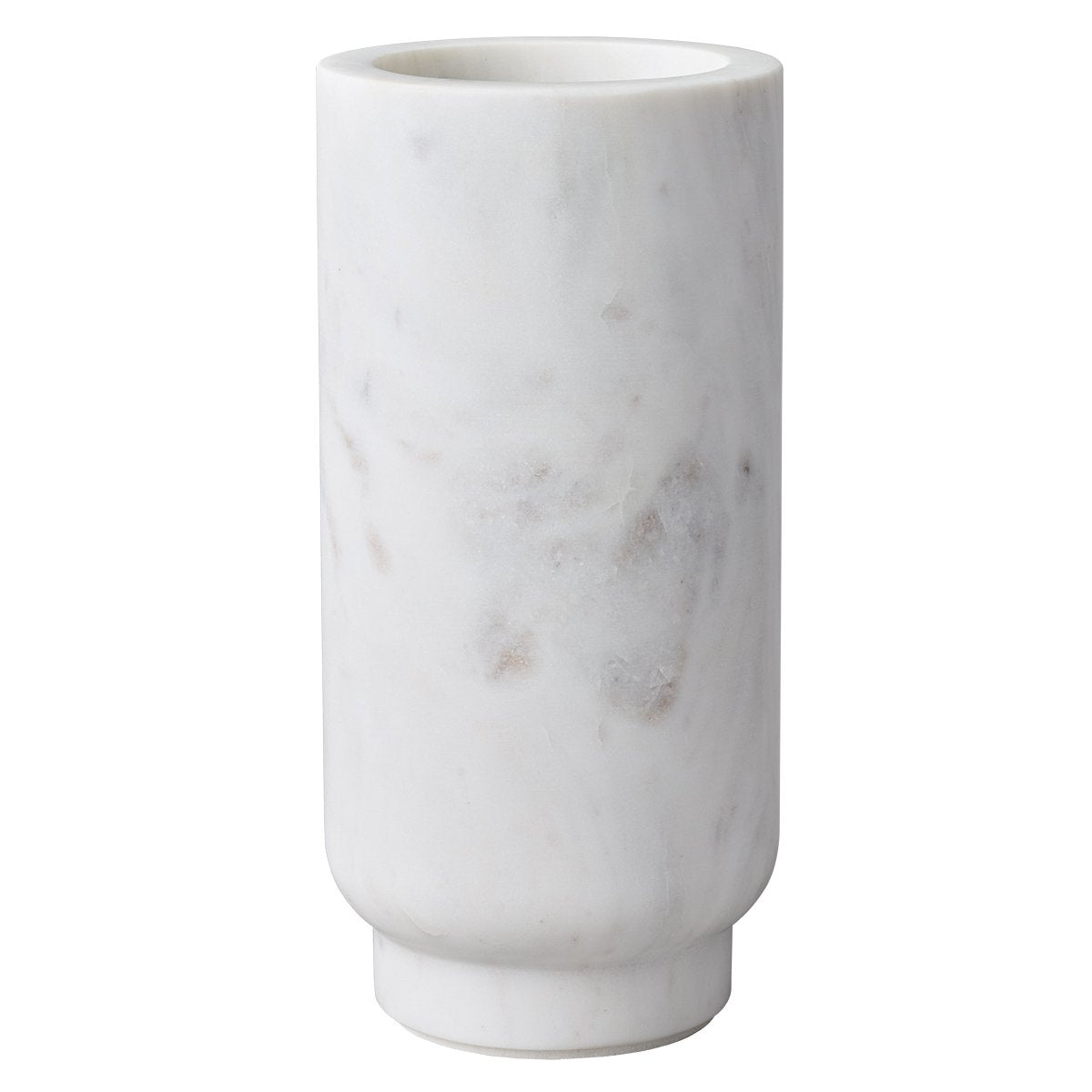 Aries Marble Vase - Large White