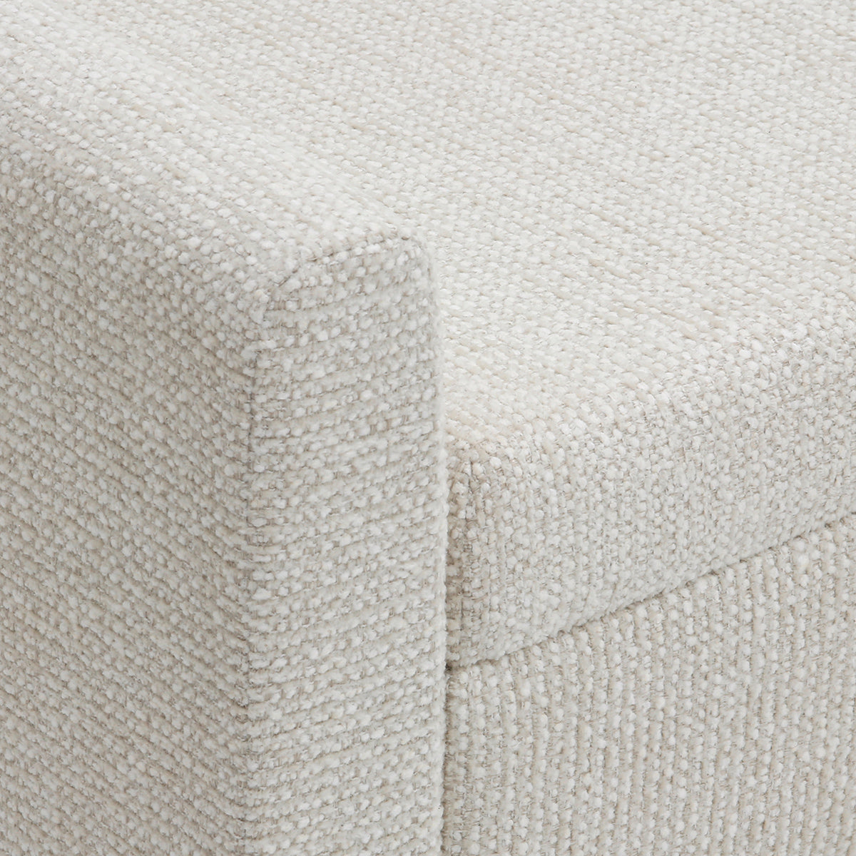 Brigitte Bench Ottoman - Speckle Ecru