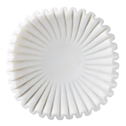 Aster Marble Bowl - White