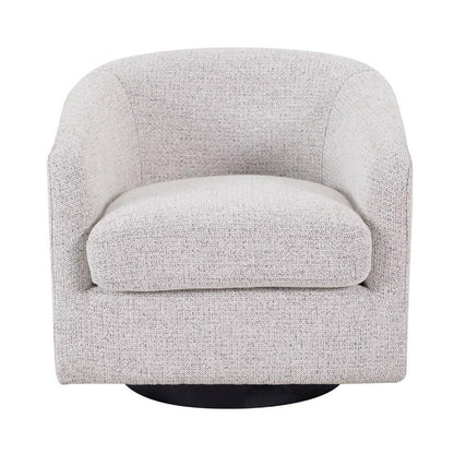 Bellevue Swivel Arm Chair - Salt & Pepper
