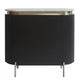 Demarco 3 Drawer Chest - Black