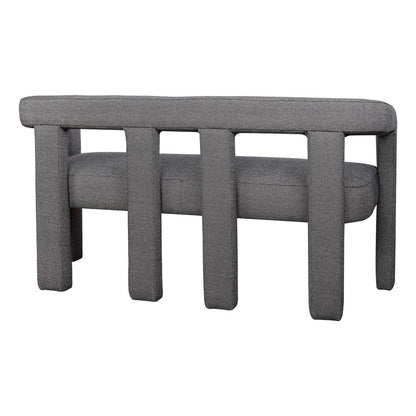 Lorenzo 2 Seater Sofa Bench - Granite – view 5