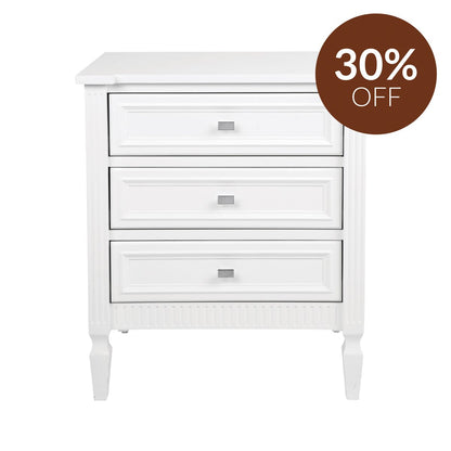 Merci Bedside Table - Large White