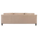 Aerin 3 Seater Sofa - Taupe Velvet