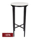 Heston Marble Petite Side Table - Black