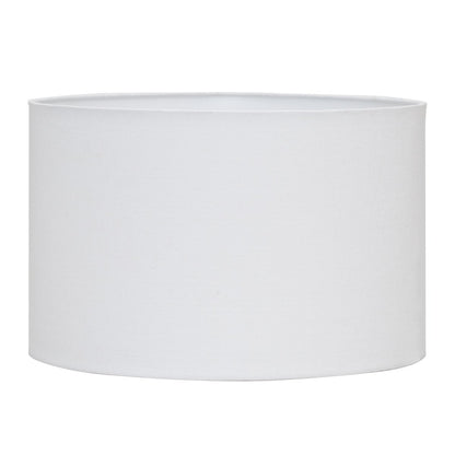 Larissa Drum Shade - Medium White