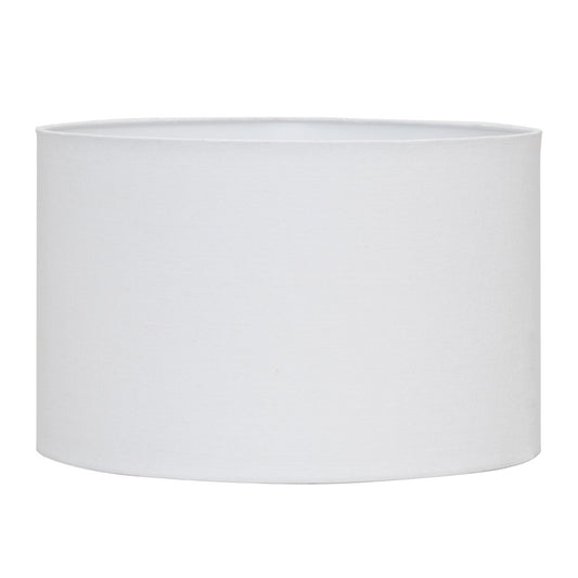 Larissa Drum Shade - Medium White