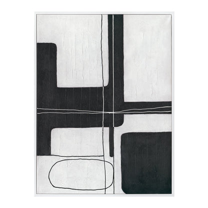 Dark Geometry Series I  90x120cm Canvas Painting