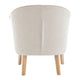 Elsa Occasional Chair - Cream Chenille