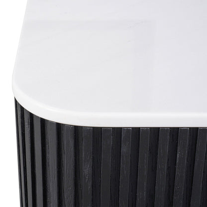 Mason Rectangle Coffee Table - Black