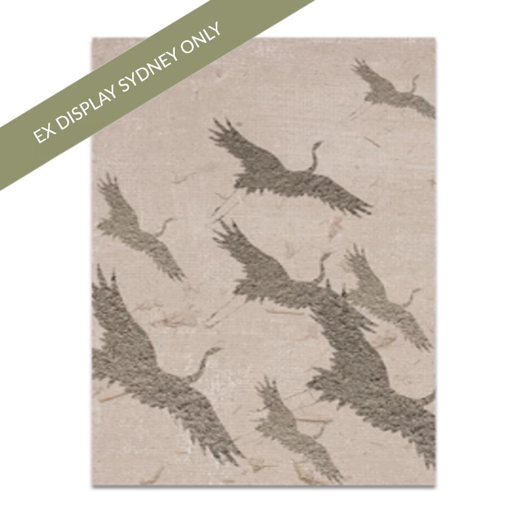 Cranes Series II Oil On Canvas Painting - OUTLET NSW