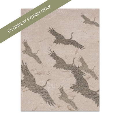 Cranes Series II Oil On Canvas Painting - OUTLET NSW