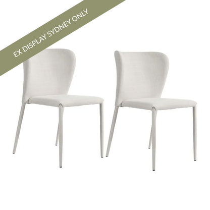 Foley Dining Chair Set of 2 - Natural – view 2