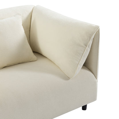 Dominic Arm Chair - Ivory