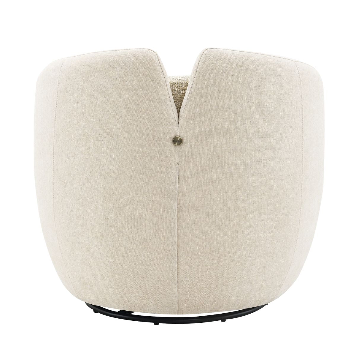 Pasadena Swivel Arm Chair - Ecru